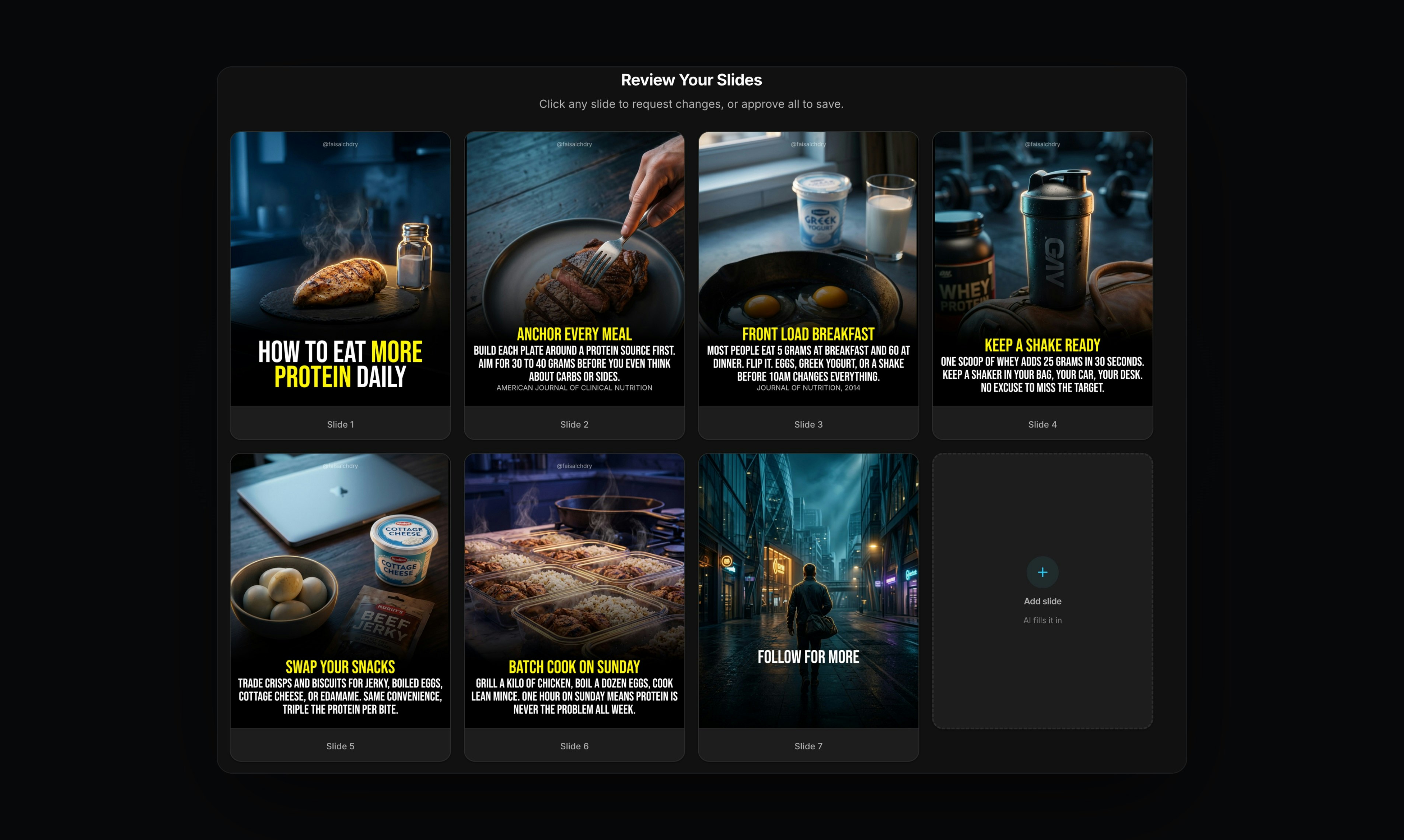 Scorper: AI Carousel Generator gallery image