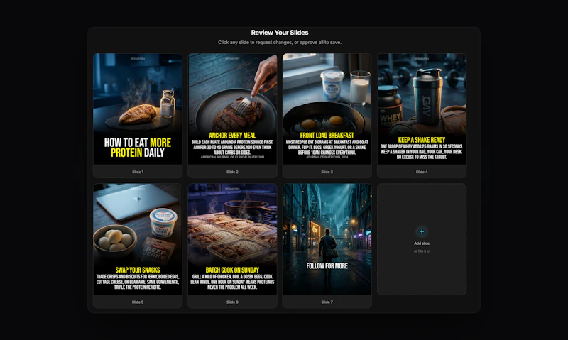 Scorper: AI Carousel Generator screenshot 5