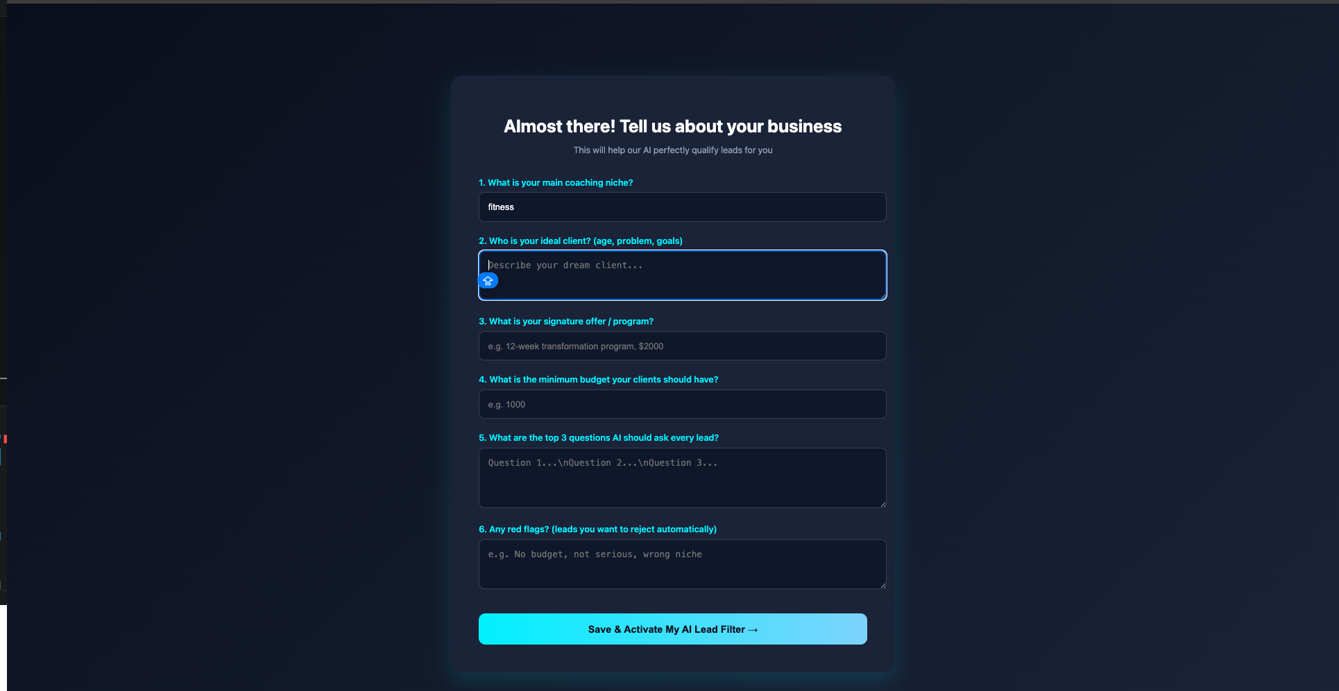 LeadFilter gallery image