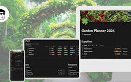 Notion Garden Planner Template  2024 media 1
