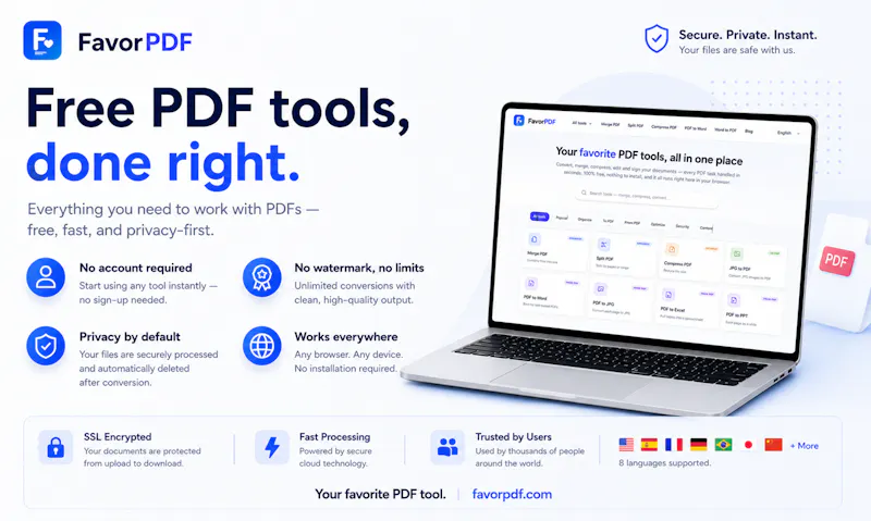 FavorPDF screenshot 1
