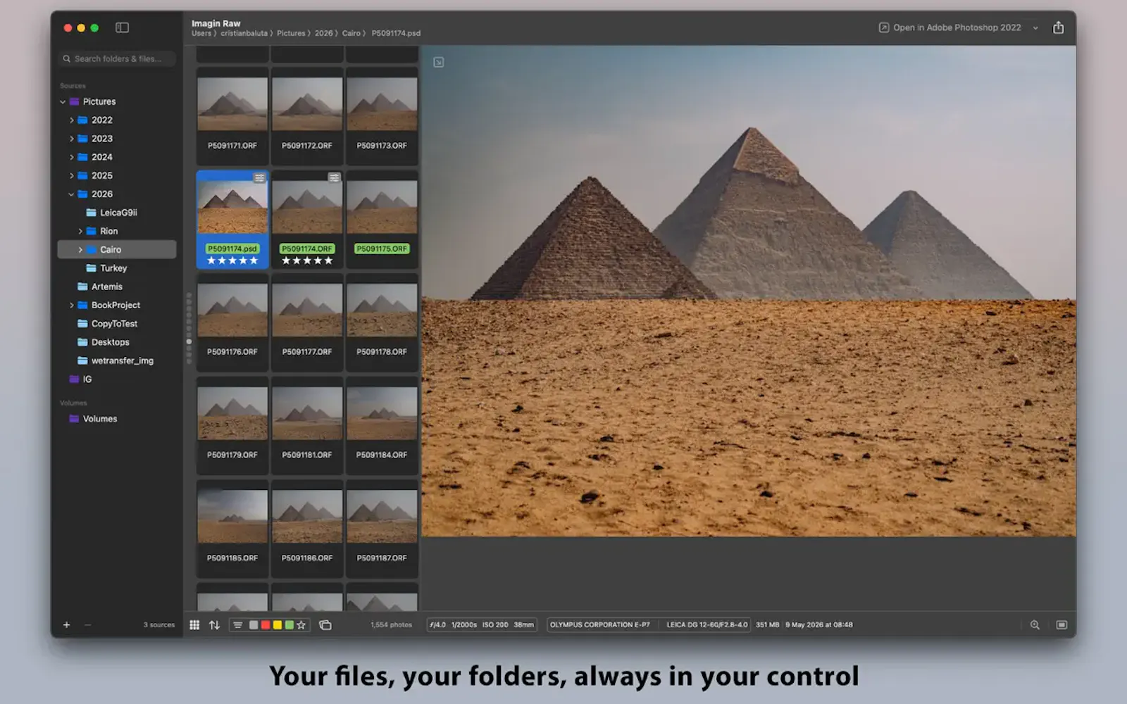 Imagin RAW screenshot 2