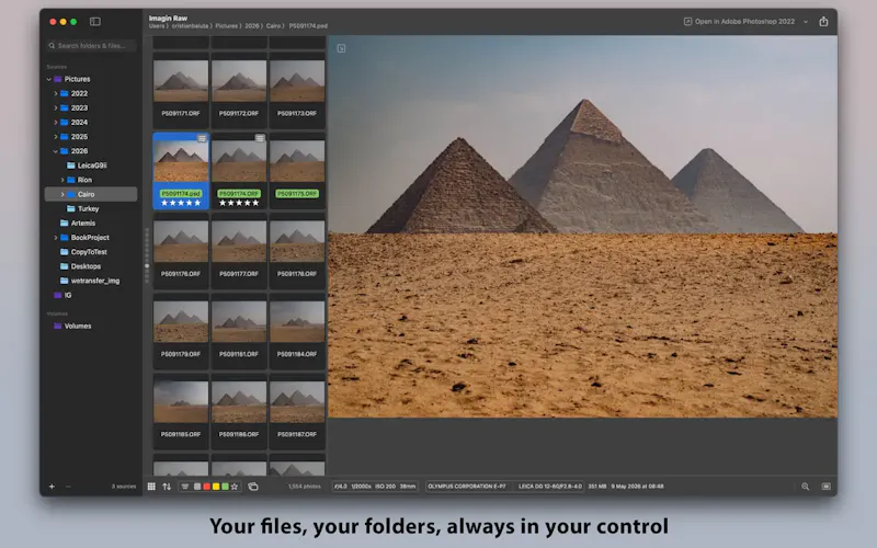 Imagin RAW screenshot 2