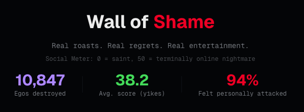 SocialRoast.app gallery image