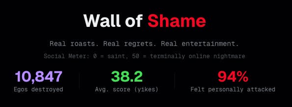 SocialRoast.app gallery image