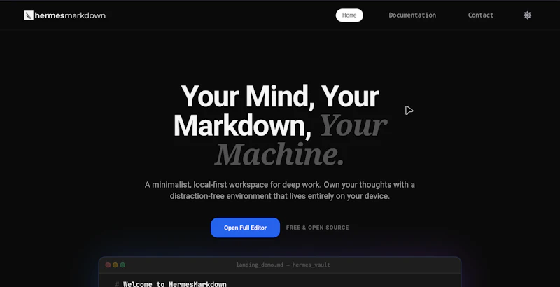 HermesMarkdown screenshot 2