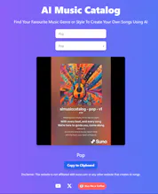 AI Music Catalog gallery image
