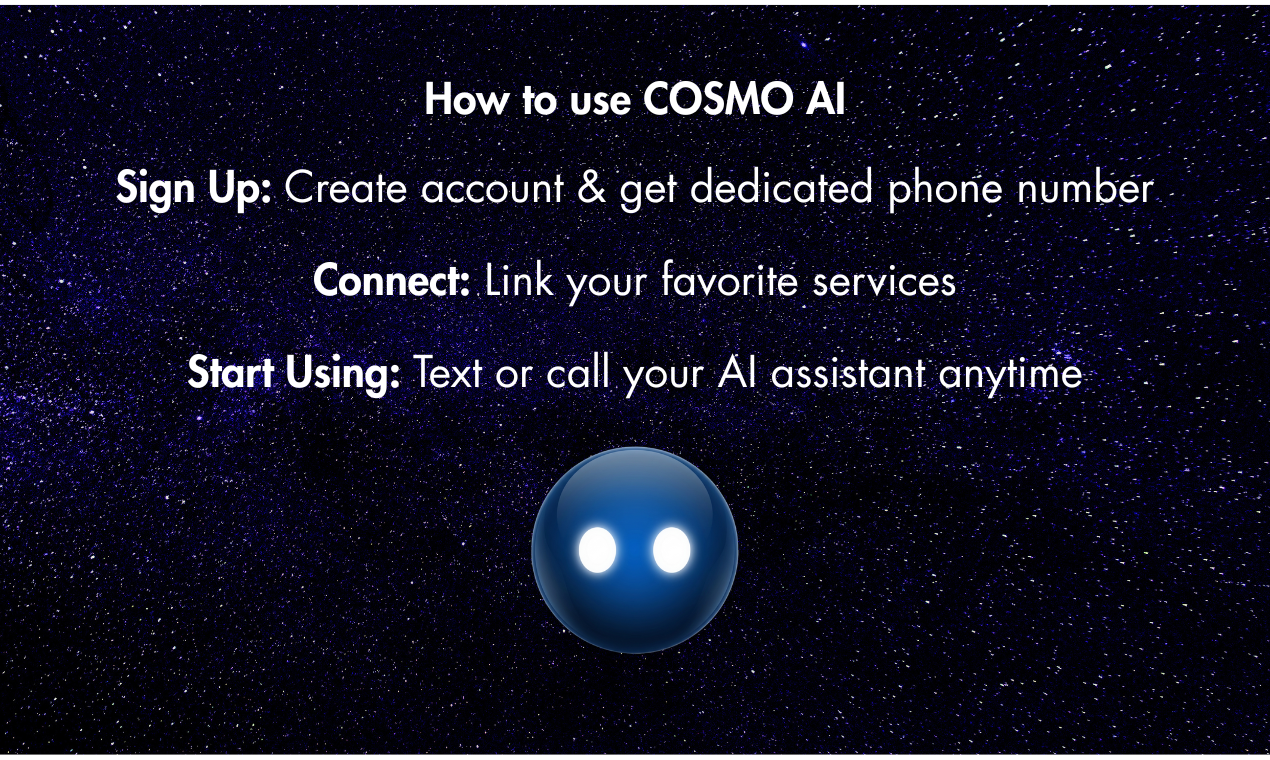 Cosmo AI - Screenshot 2 showing product features and functionality