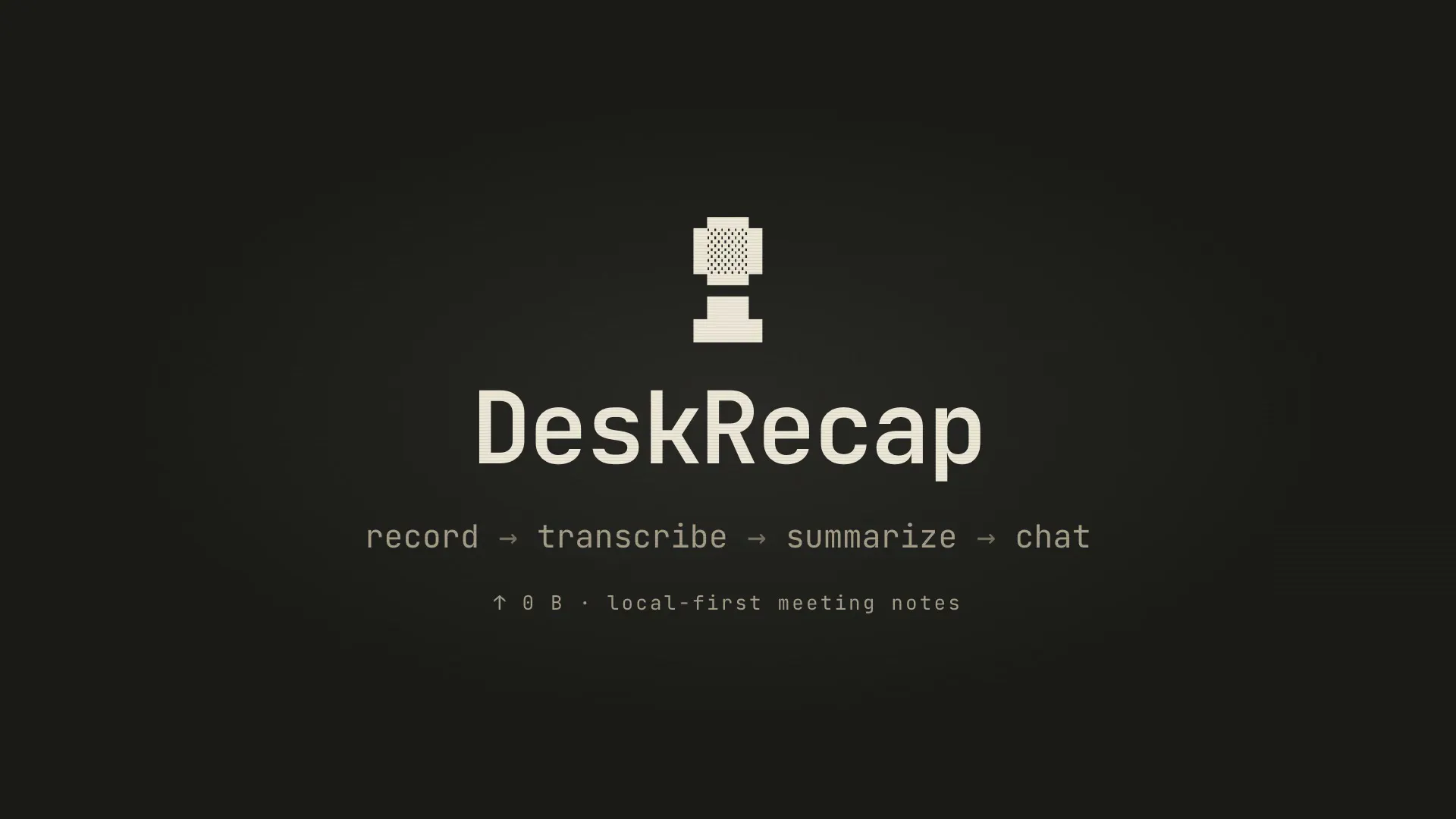 DeskRecap