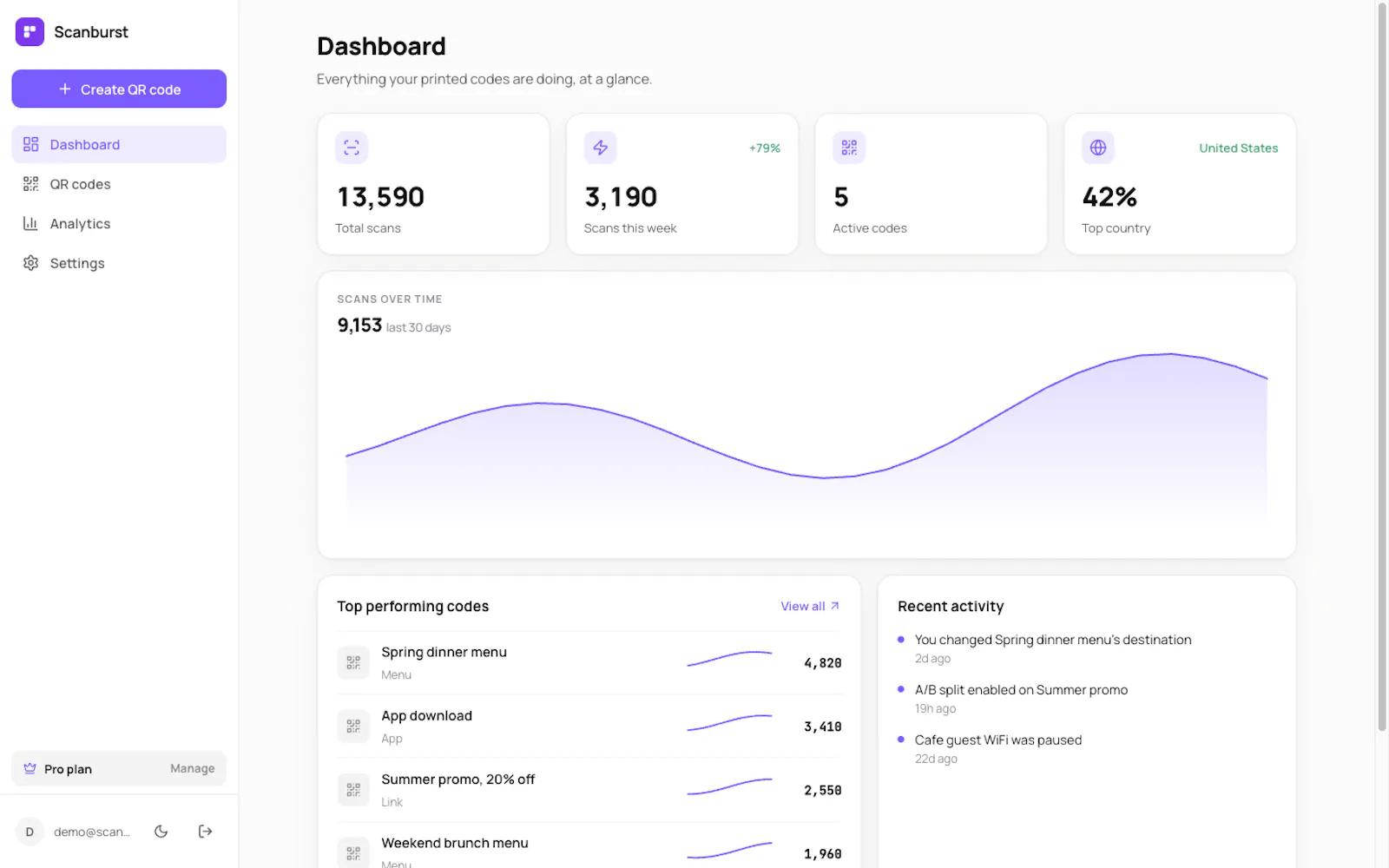 Scanburst screenshot 4