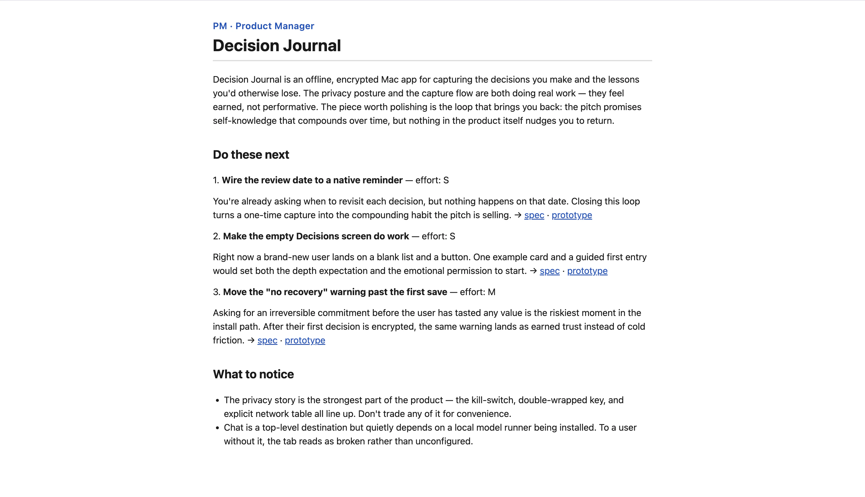 `pm init` screenshot 3