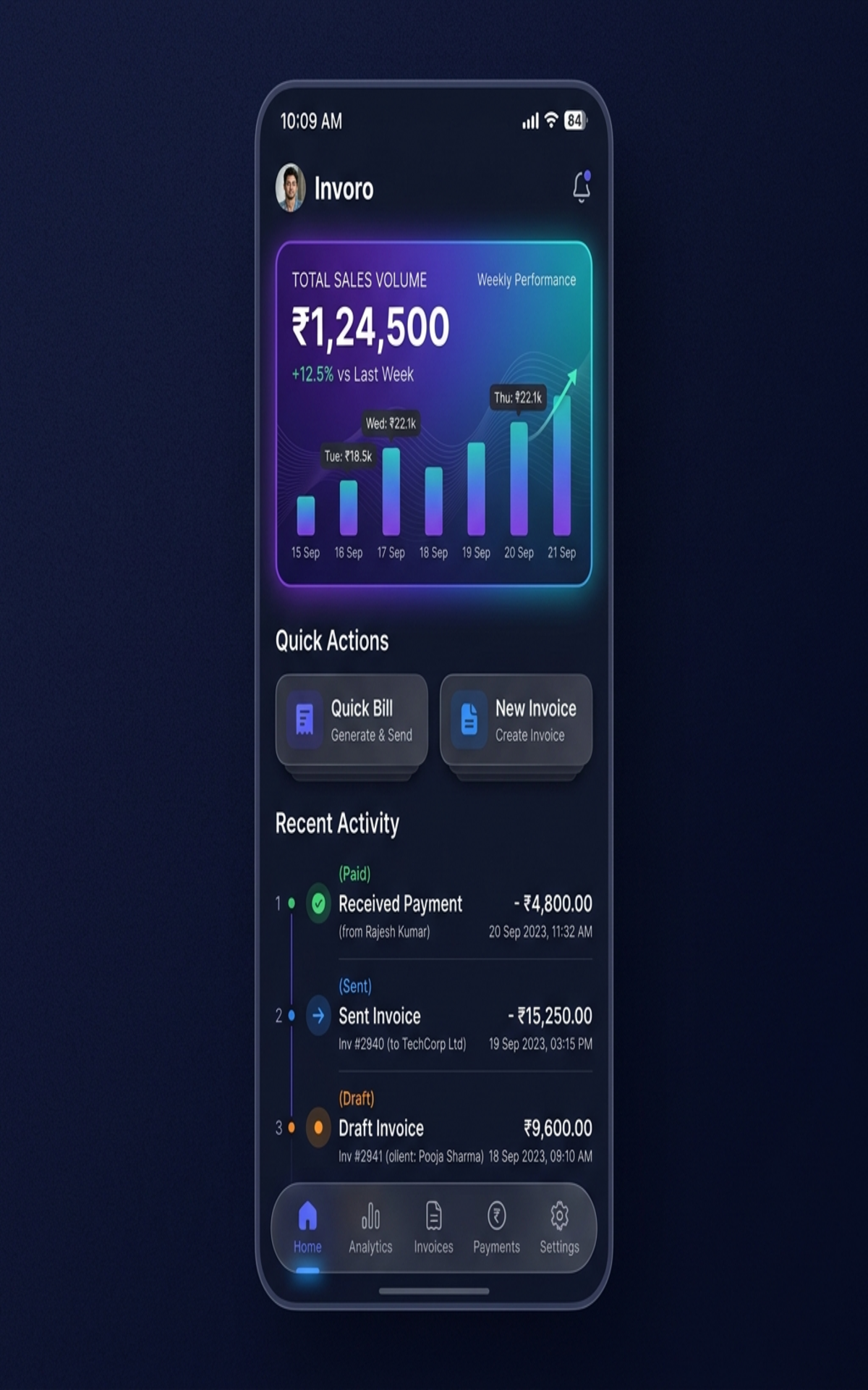 Invoro- Premium GST Billing & Invoicing gallery image