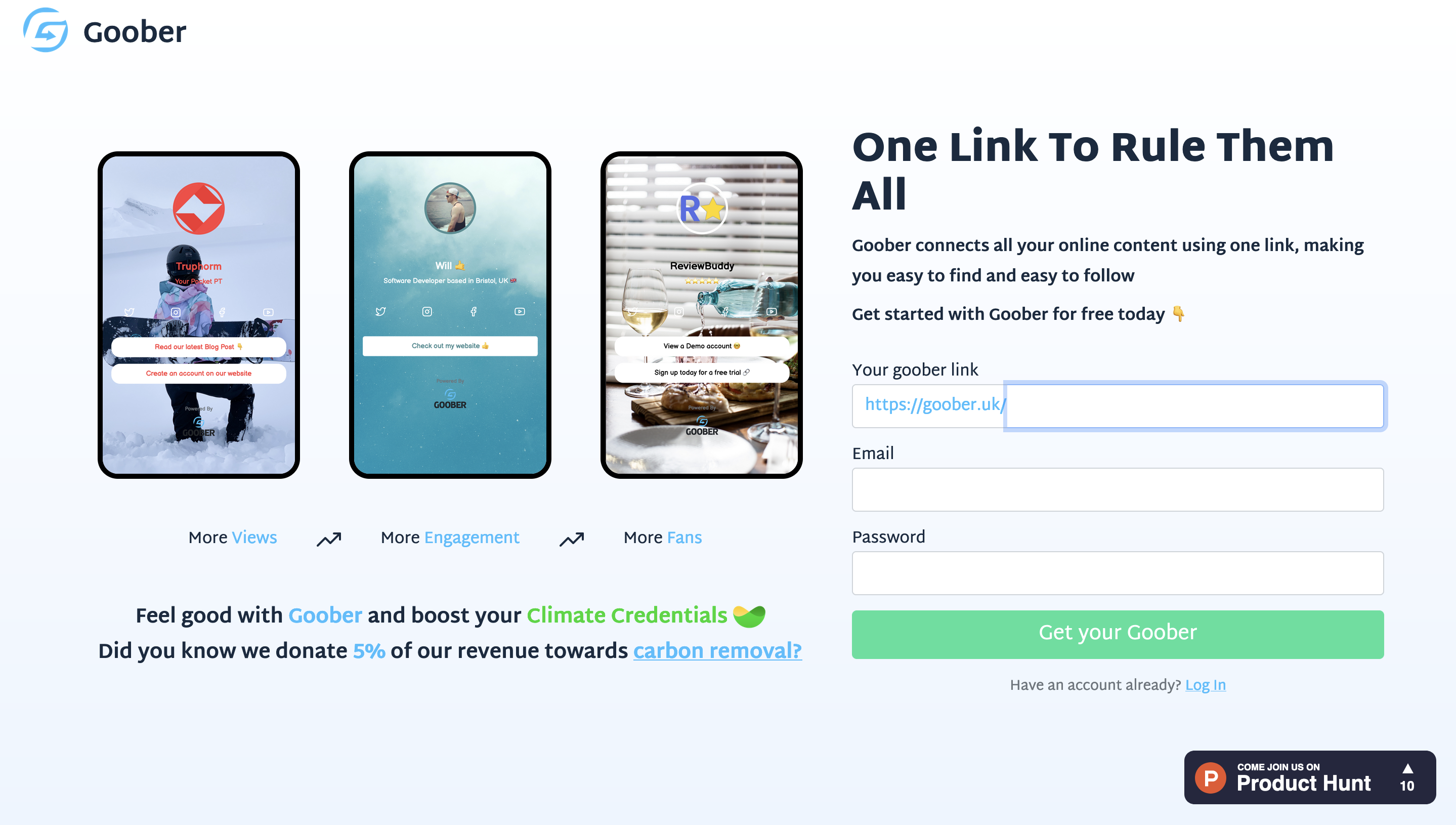 Goober gallery image