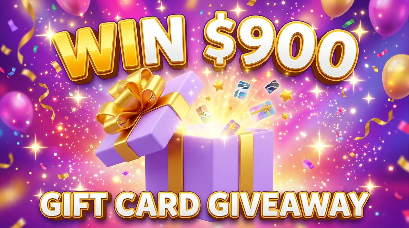 Gift Card Giveaway Closing Soon Win $900 gallery image