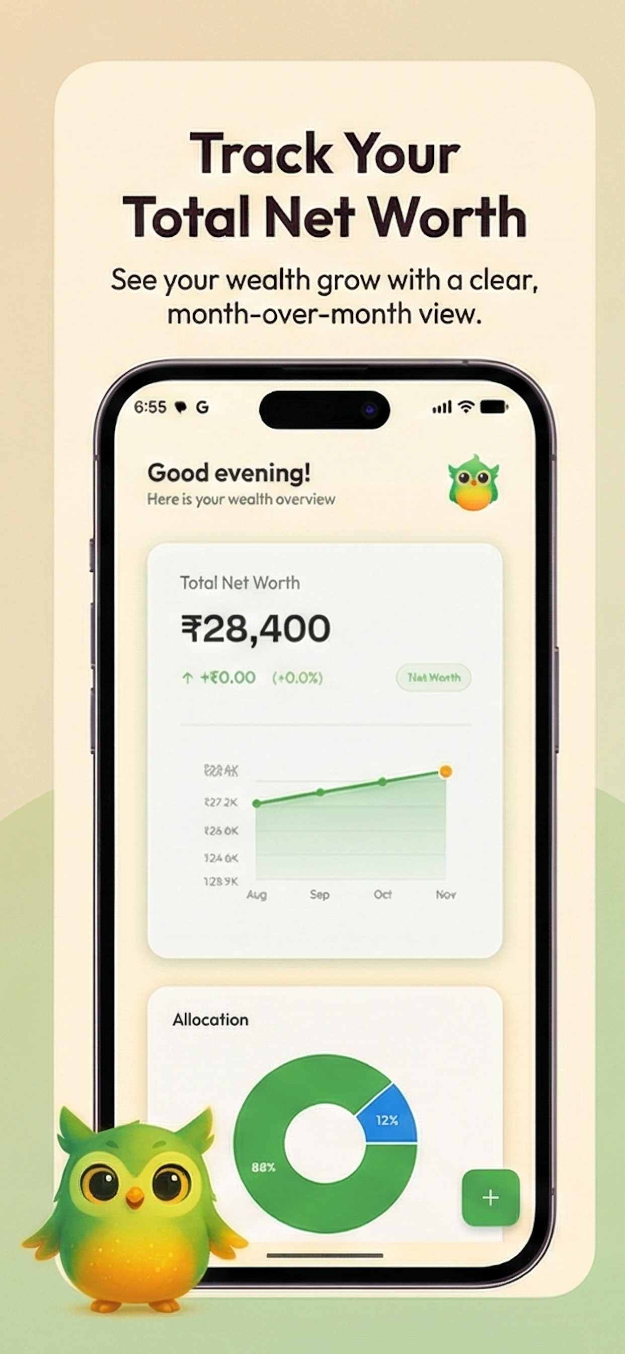 Kubi — Smart Net Worth Tracker gallery image