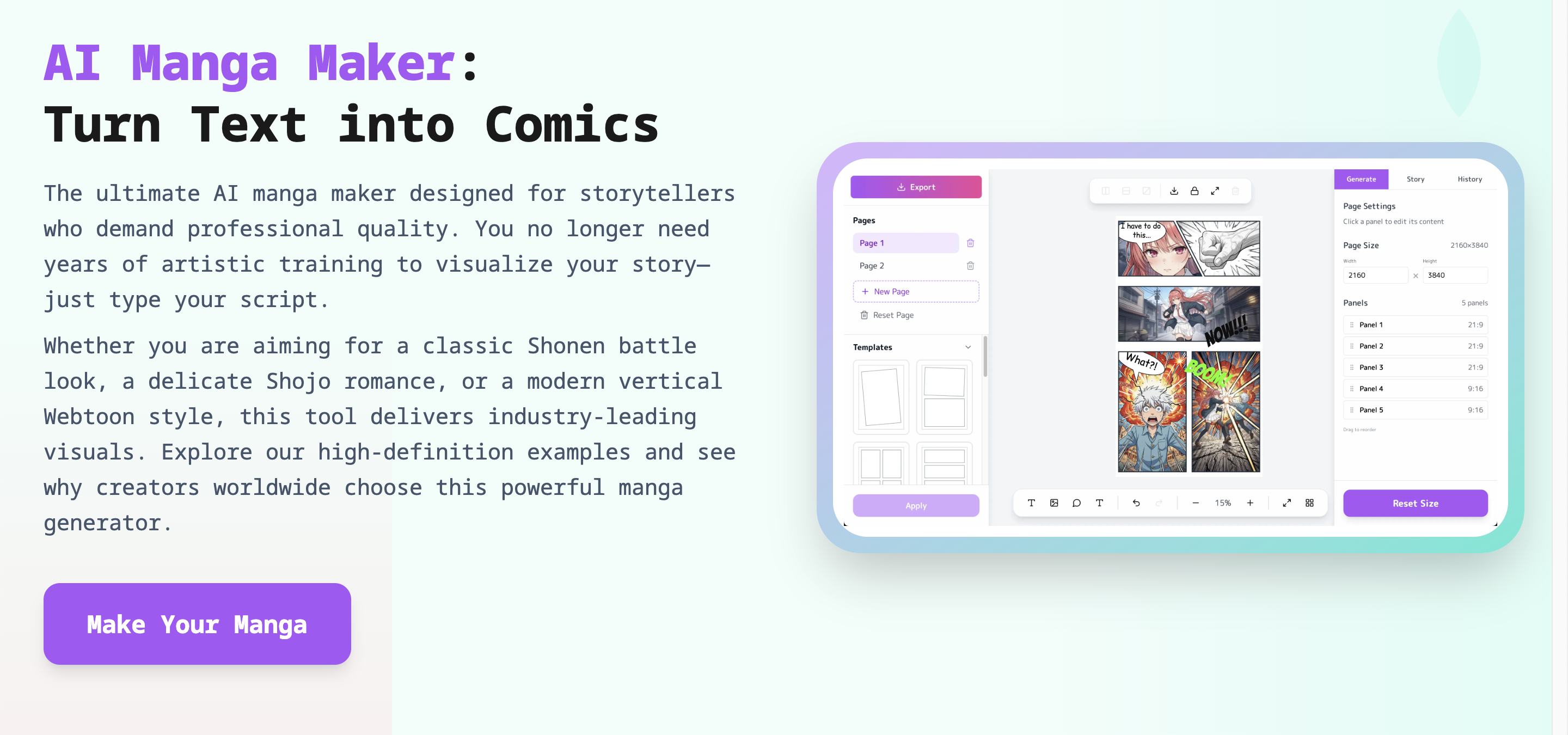 AI Manga Maker gallery image