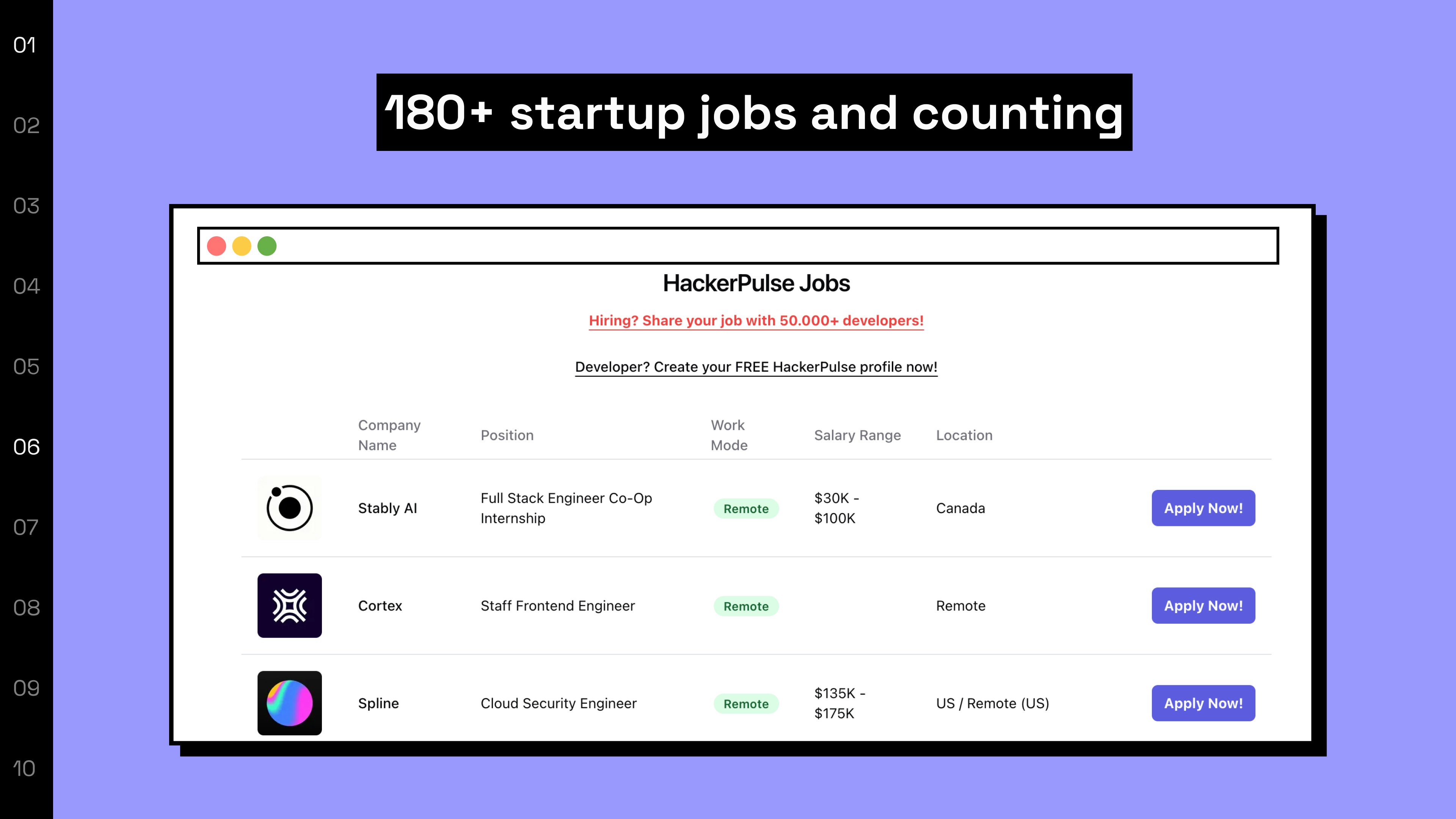 Packerpulse Job Board para desarrolladores media 2