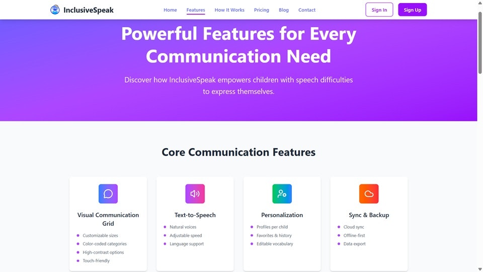 Inclusive Speak gallery image