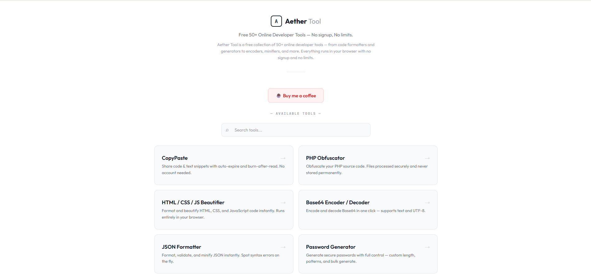 Aether Tool gallery image