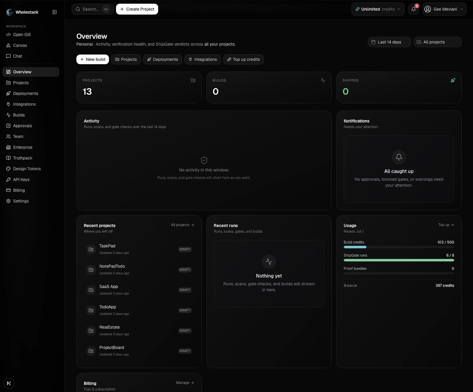 Wholestack screenshot 4