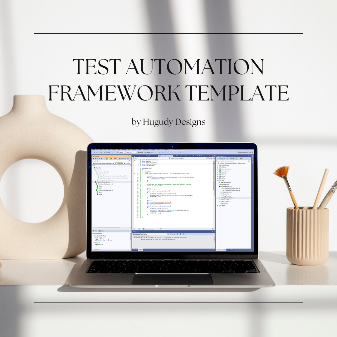 Test Otomasyon Çerçevesi Şablonu - Paralel Test Çalışma Özellikleri, C#, Selenium, Xunit medya 4