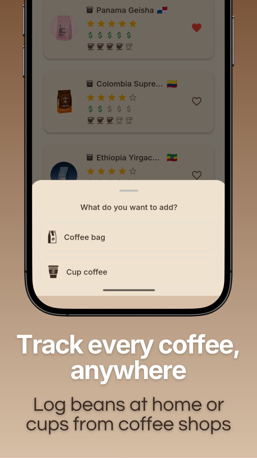 Kaphiy - Coffee Journal & Tracker gallery image