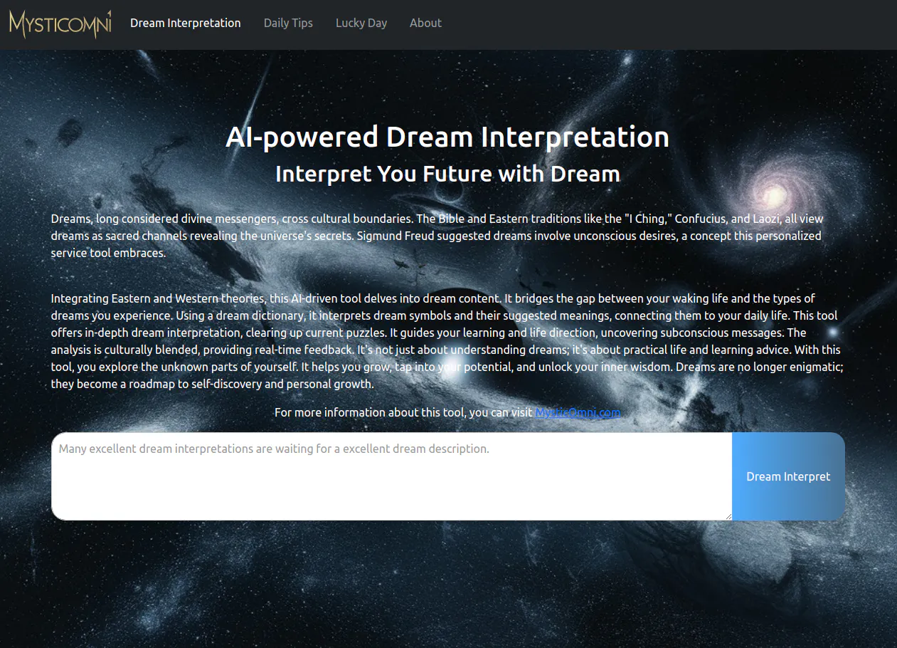 AI-powered Dream Interpretation gallery image