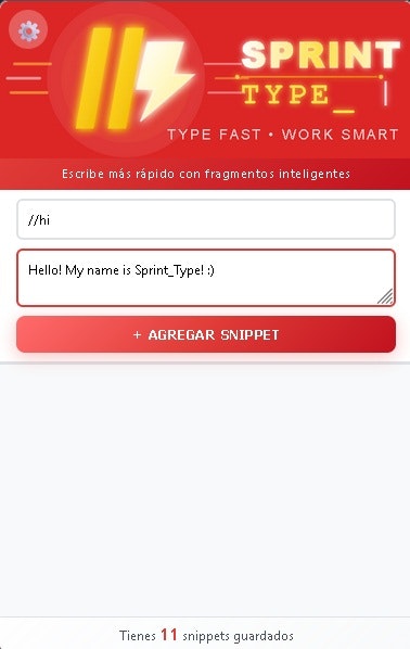 SprintType - Screenshot 3 preview