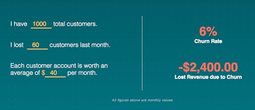 Churn Rate Calculator gallery image