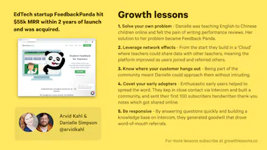 Growth Lessons 🚀 gallery image