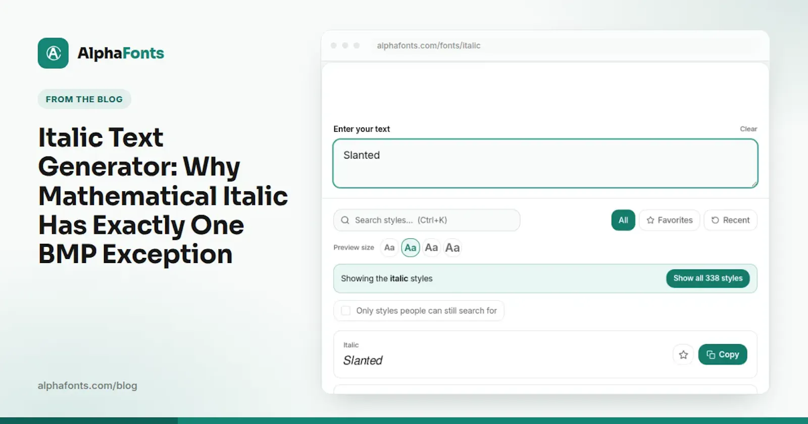 AlphaFonts screenshot 9