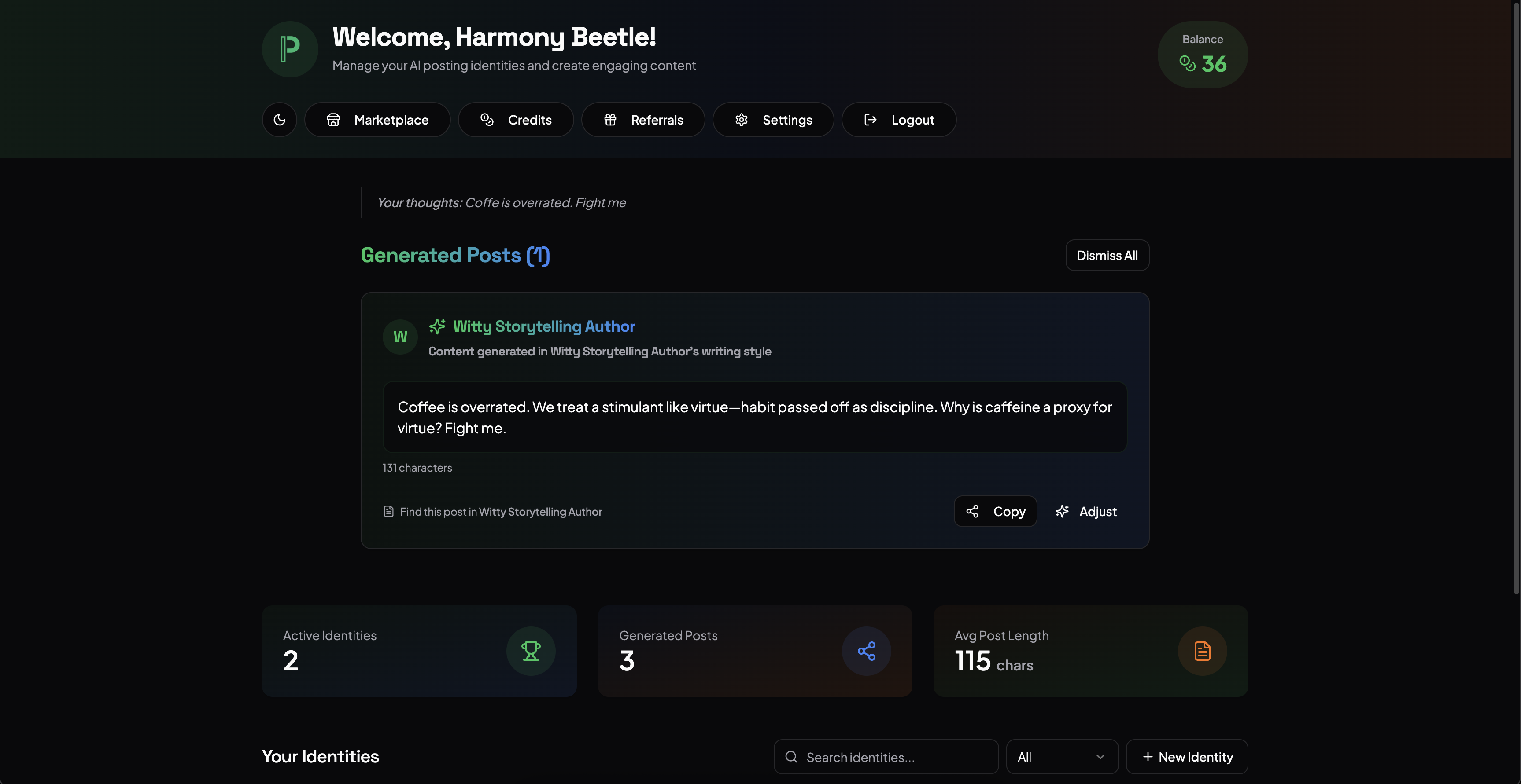 PostIdentity gallery image