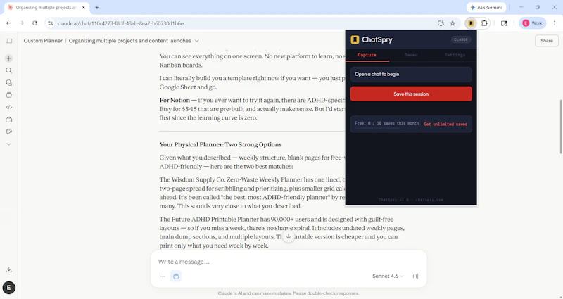 ChatSpry screenshot 2