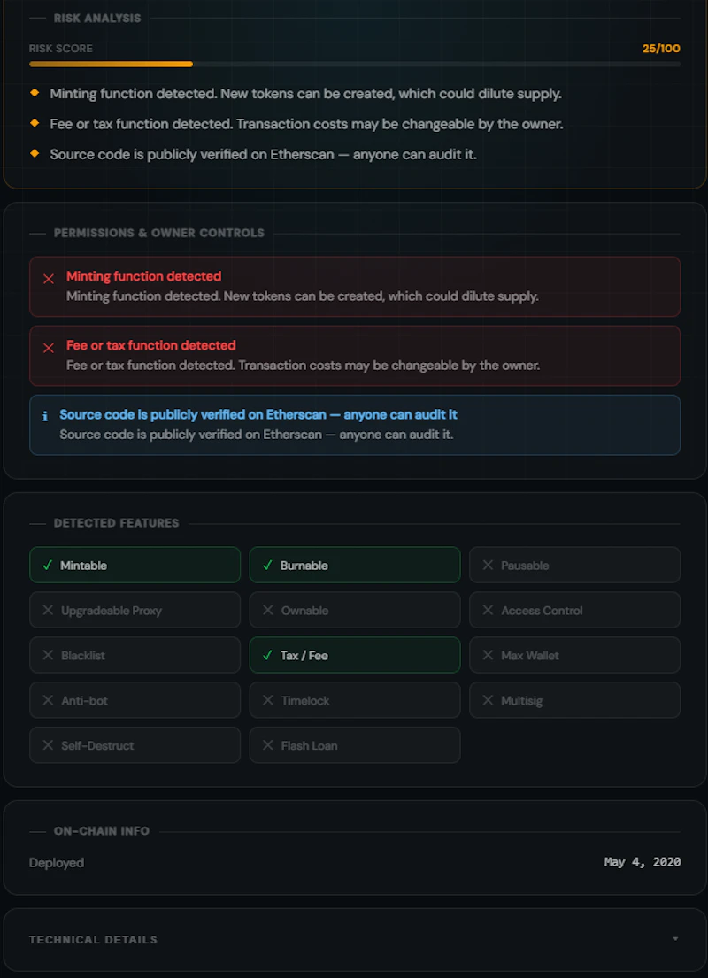 Contract Clear-Smart Contract Explainer screenshot 2