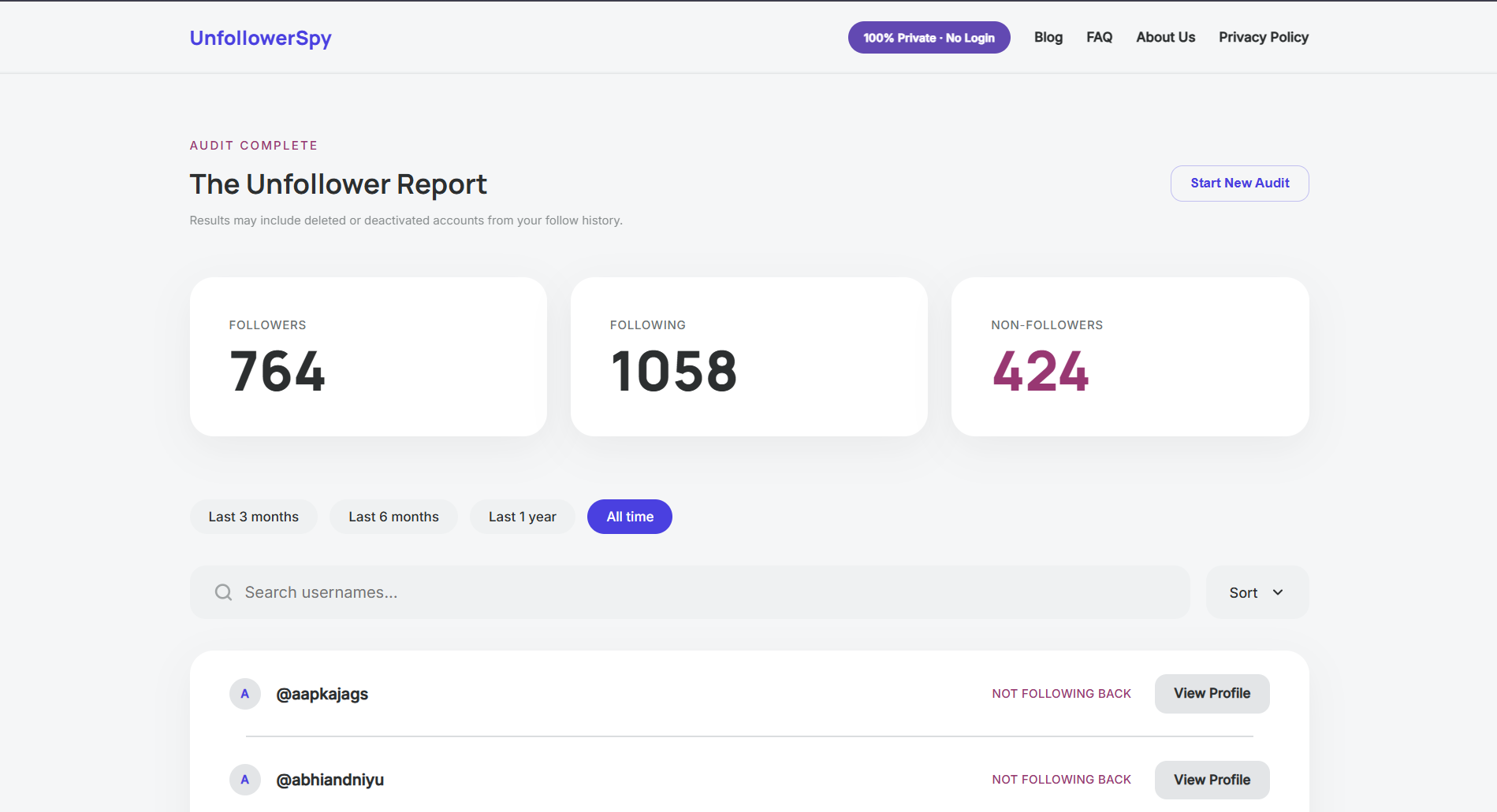 UnfollowerSpy gallery image