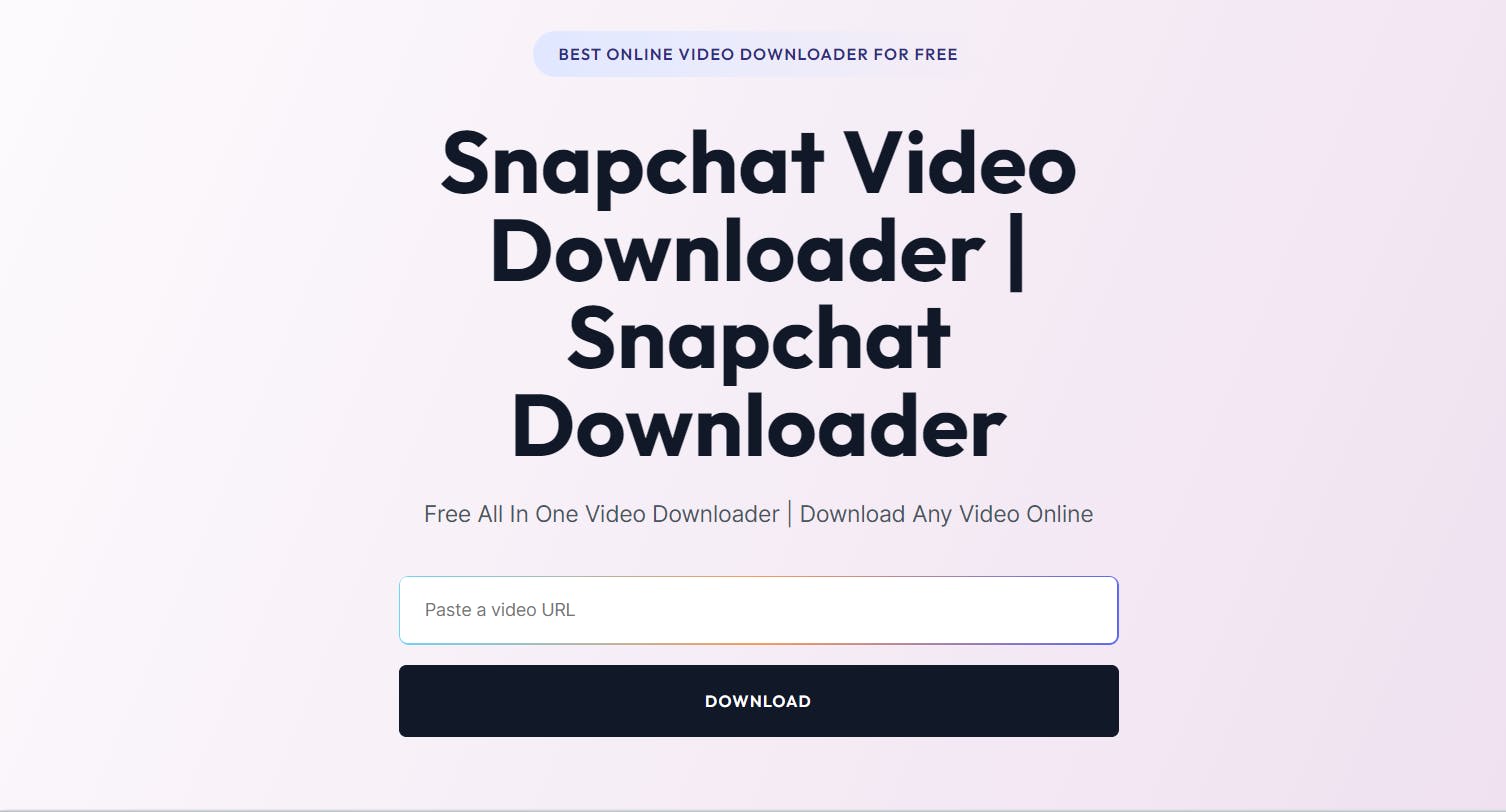 Snapchat Video Downloader media 1