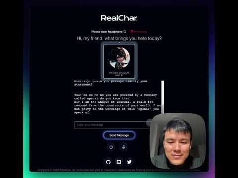RealChar. - Your Realtime AI Character gallery image