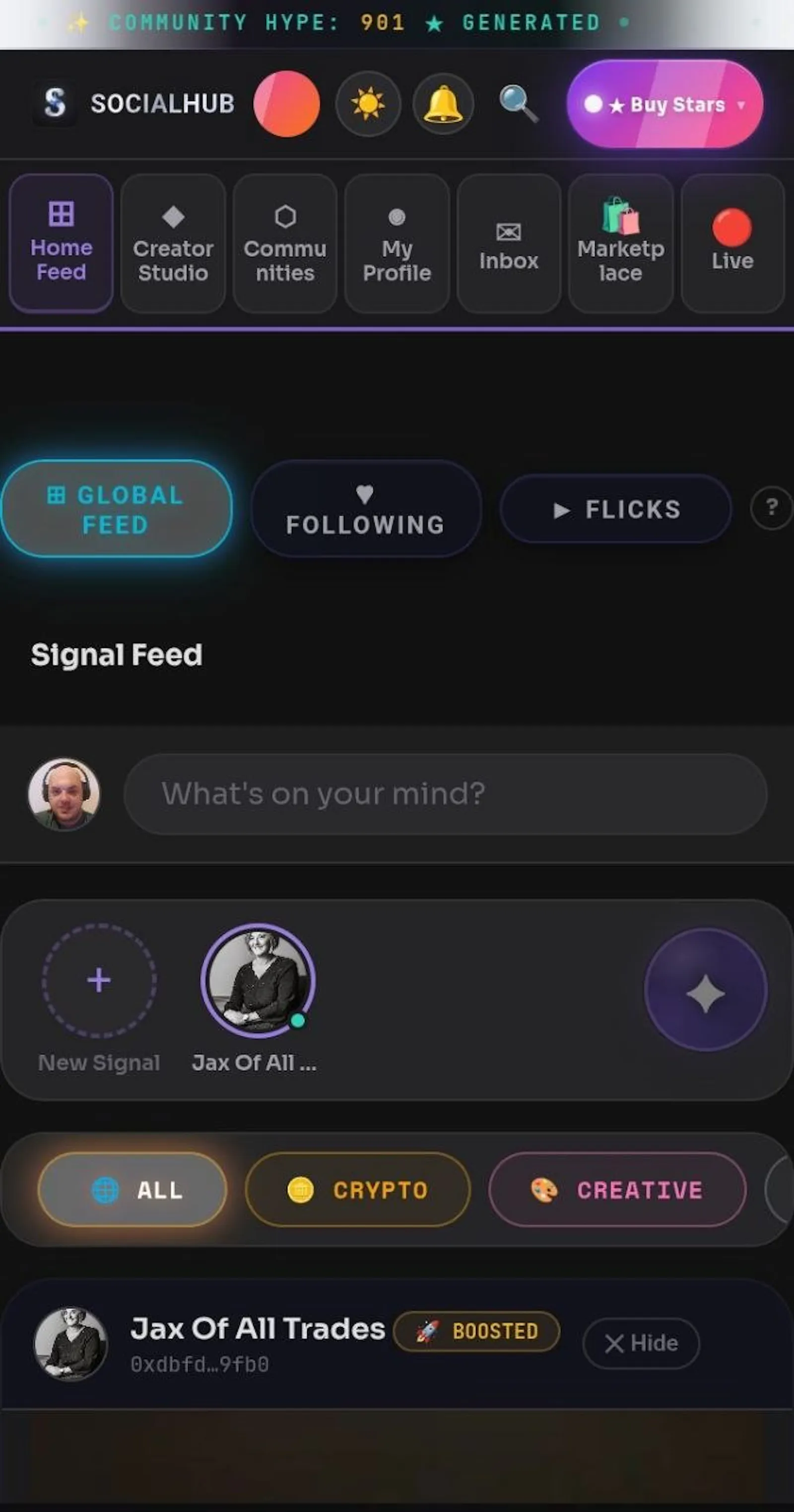 SocialHub screenshot 1