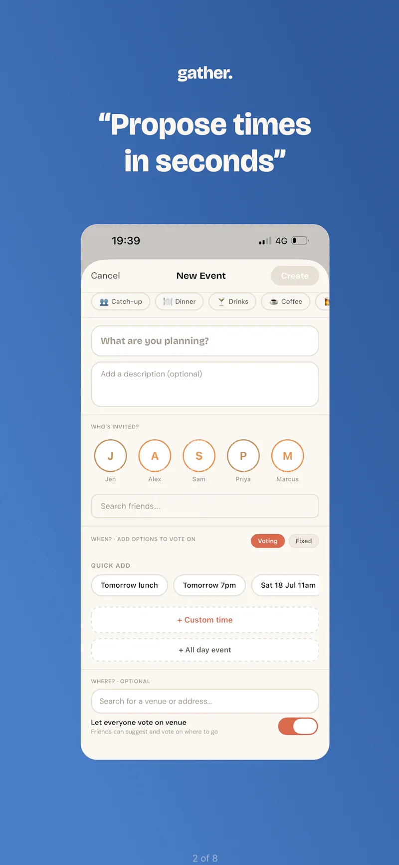 gather. screenshot 2