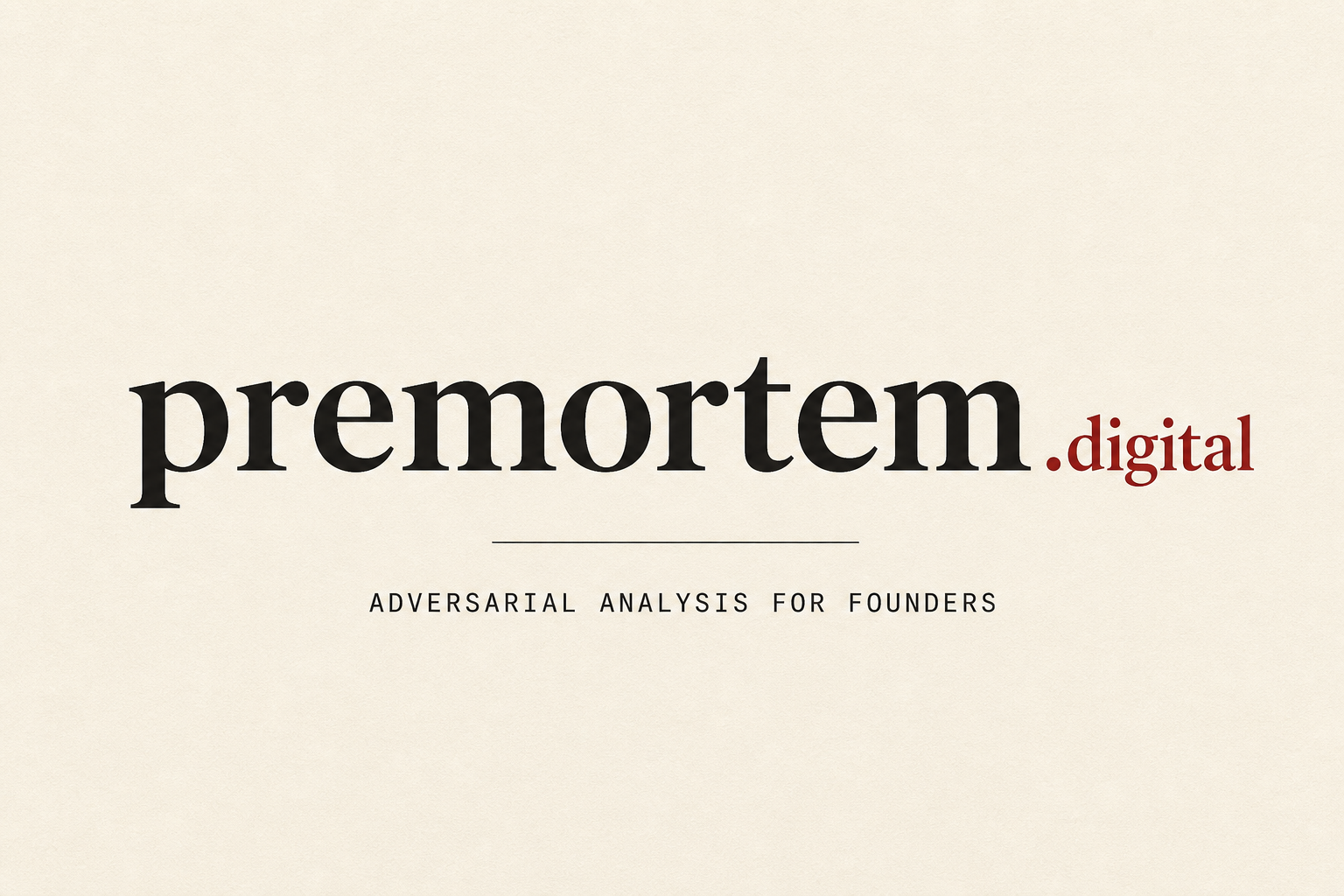 Premortem Digital gallery image