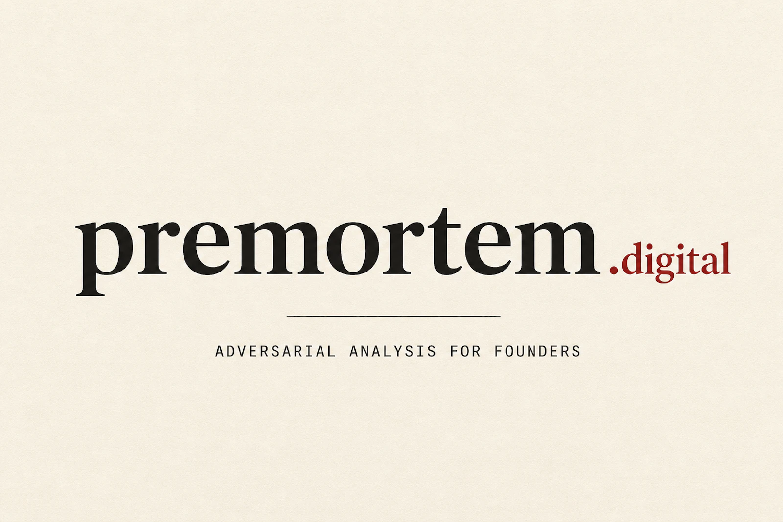 Premortem Digital screenshot 1