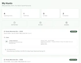 Outfitter Booking & Management Software gallery image