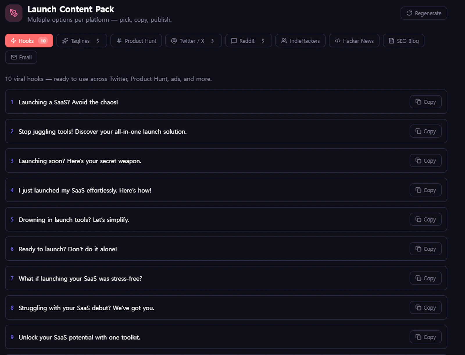 LaunchKit Ship &Promote Your SaaS Faster screenshot 5