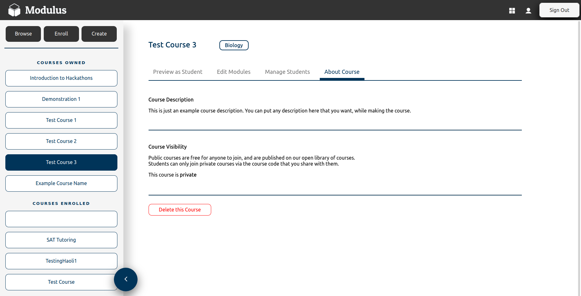 Modulus gallery image
