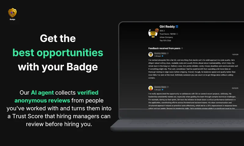 Badge screenshot 2