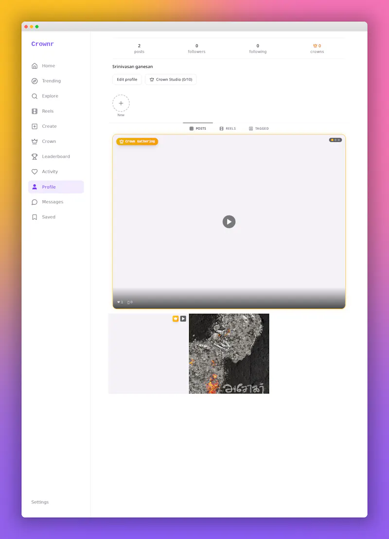 Crownr screenshot 2