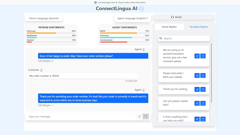 ConnectLingua.ai Real Time Translation screenshot 3