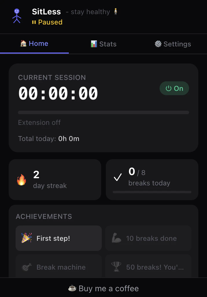 SitLess — Your back will thank you screenshot 2