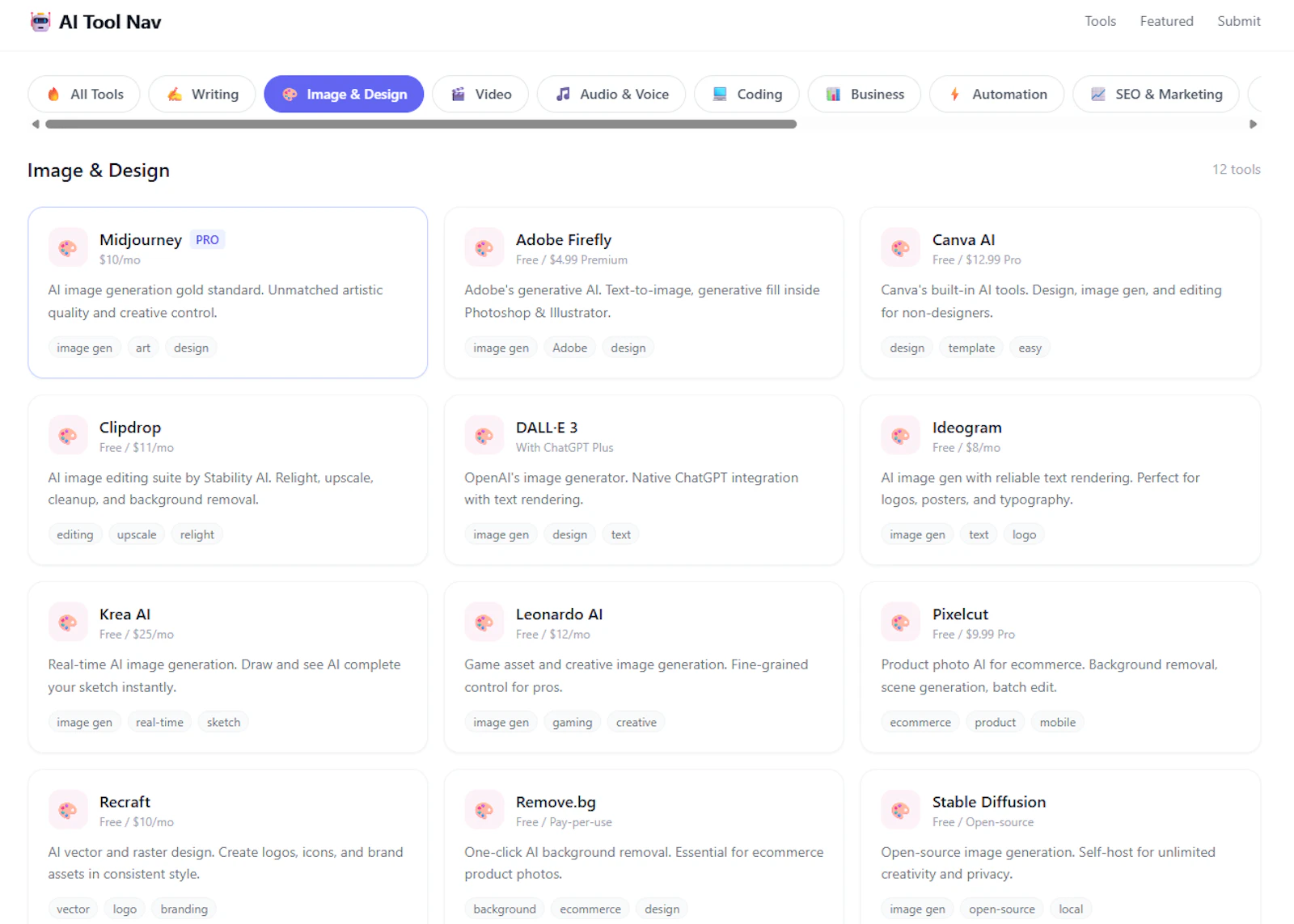 AI Tool Nav screenshot 3