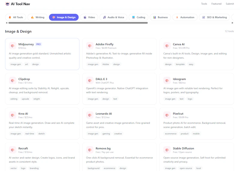 AI Tool Nav screenshot 3